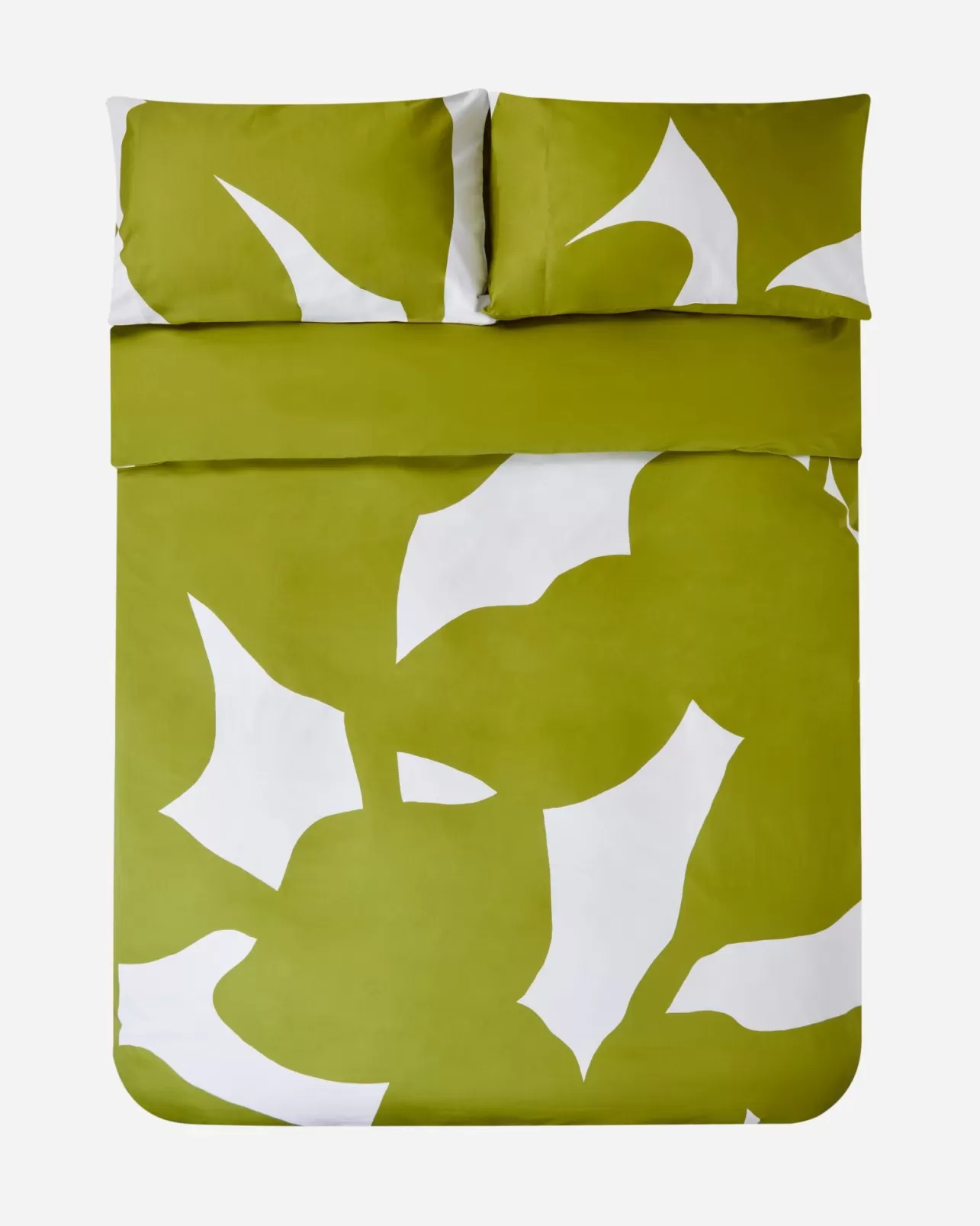 Cheap 300 Thread Count Floral Leaf Print Pillow Case Pair Women Homeware